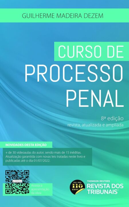 Curso de Processo Penal 8° Edição