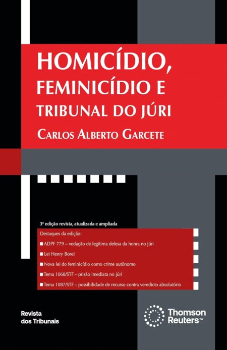 Homicídio, Feminicídio e Tribunal do Júri 3º edição